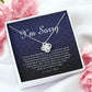 I'm Sorry Gift, Love Knot Necklace