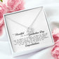 To a Beautiful Girl on Her Graduation Day, Love Knot Necklace