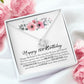Happy 16th Birthday, Love Knot Necklace