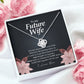 To My Future Wife, Love Knot Necklace