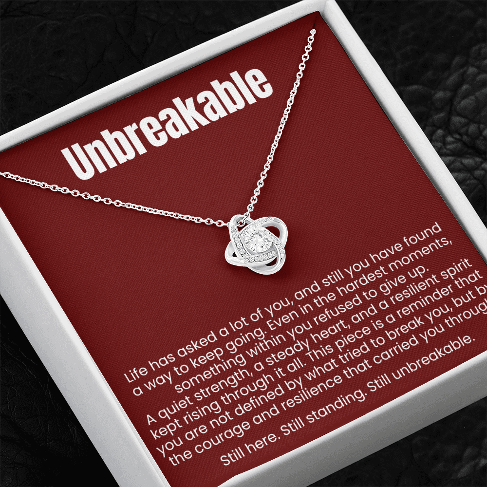 Love Knot Necklace - Unbreakable