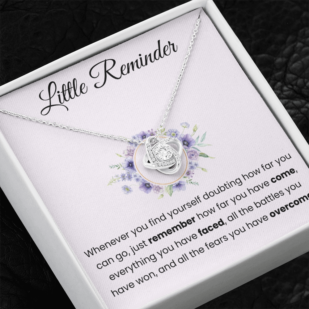 Love Knot Necklace - Little Reminder