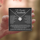 Love Knot Necklace - To My Beautiful Soulmate "I Found My Missing Piece"