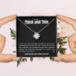 Love Knot Necklace - Through Thick and Thin