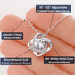 Love Knot Necklace - Happy Mother's Day