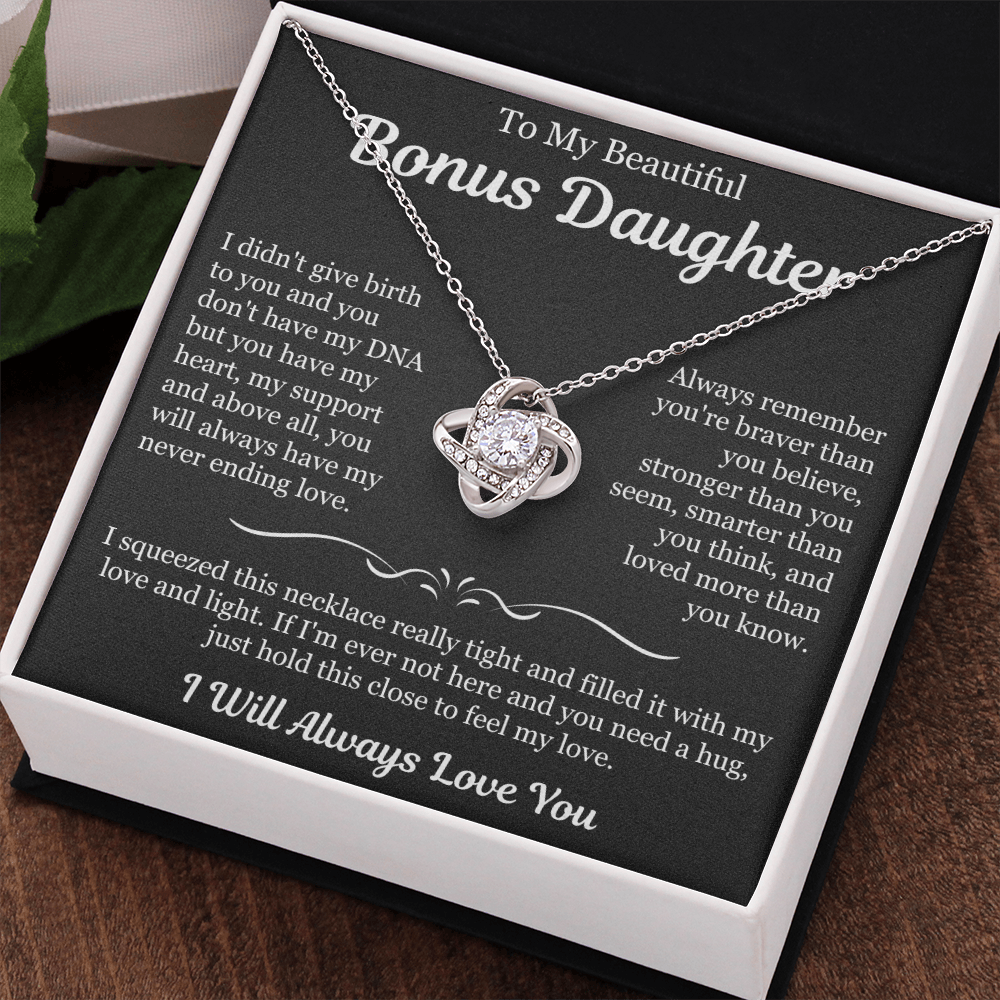 To My Beautiful Bonus Daughter