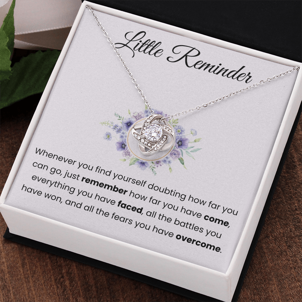 Love Knot Necklace - Little Reminder