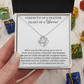 Love Knot Necklace - Strength of a Fighter