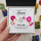 To My Maid of Honor, Love Knot Necklace