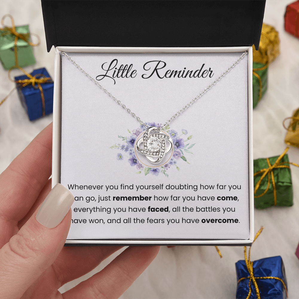 Love Knot Necklace - Little Reminder