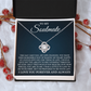 Love Knot Necklace - To My Soulmate "I Love You Forever and Always"