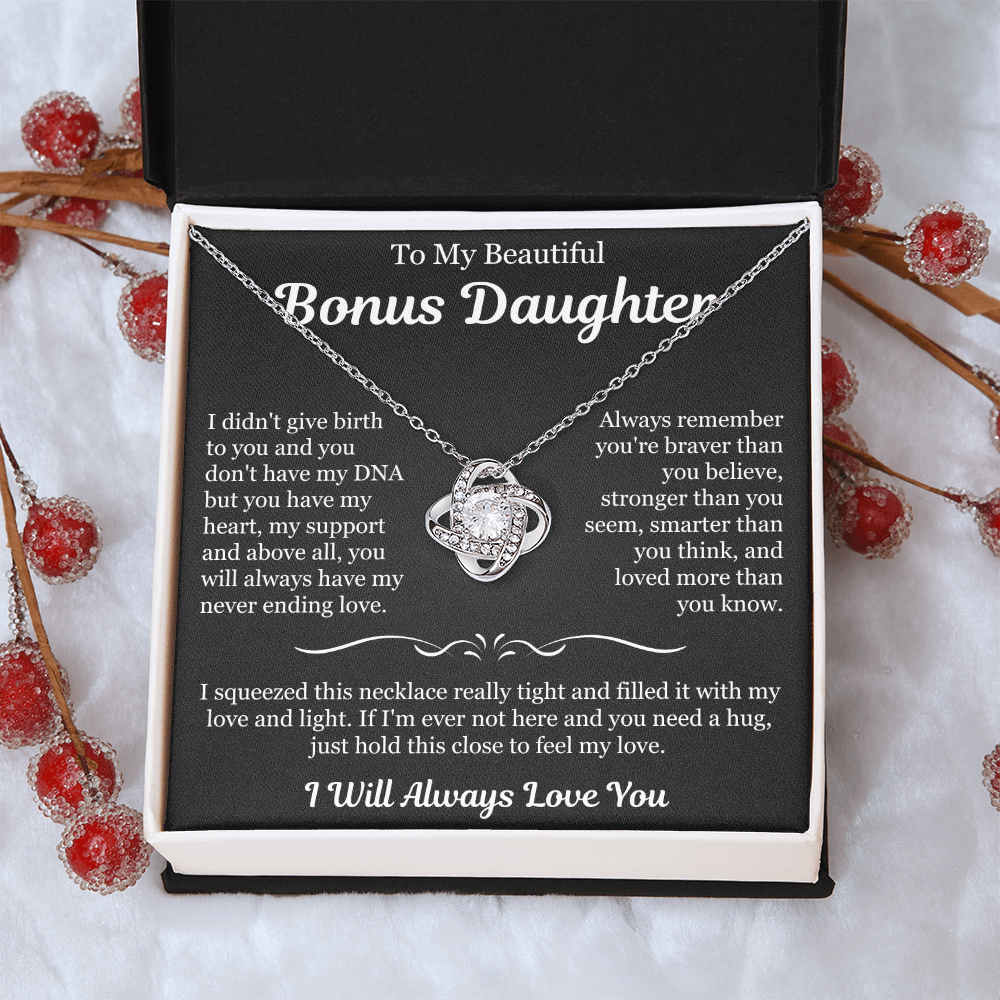 To My Beautiful Bonus Daughter