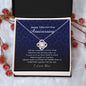 Love Knot Necklace, Happy 55 Year Anniversary