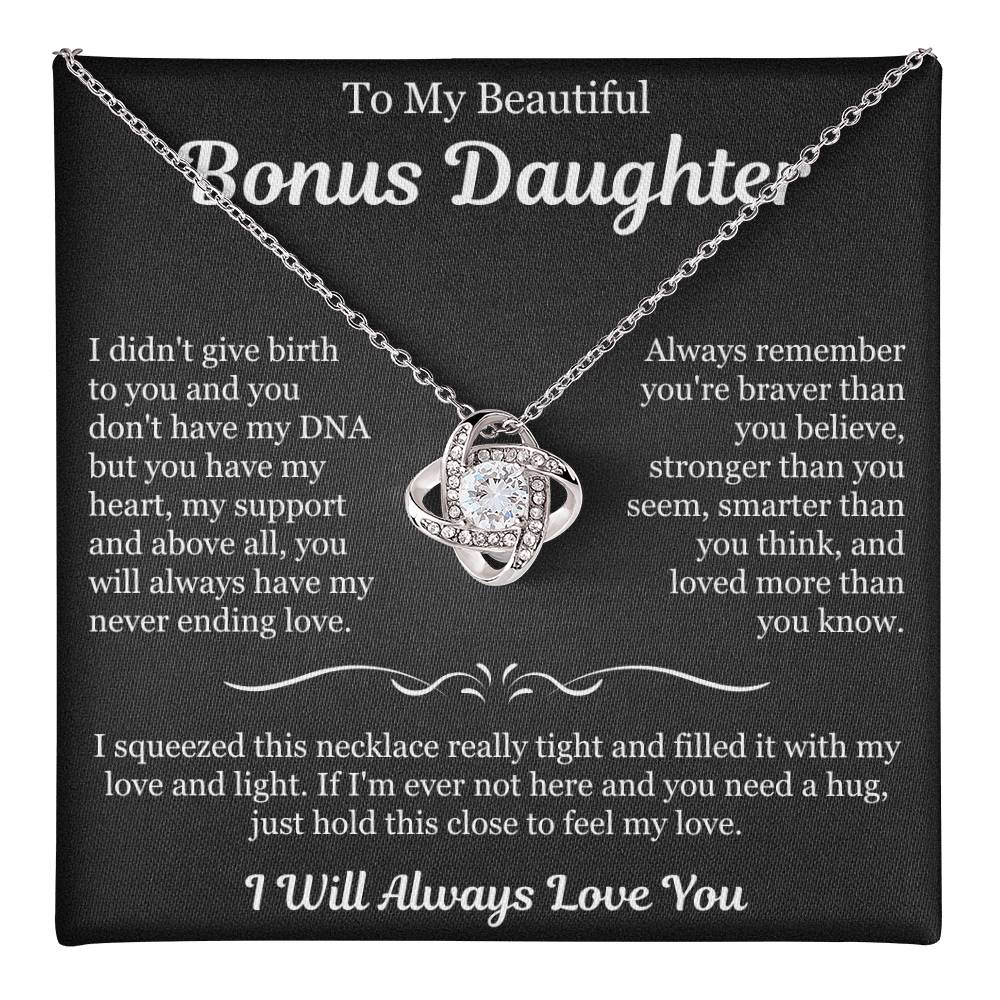 To My Beautiful Bonus Daughter