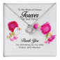To My Maid of Honor, Love Knot Necklace