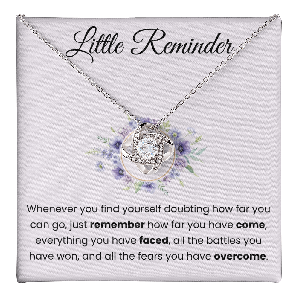 Love Knot Necklace - Little Reminder