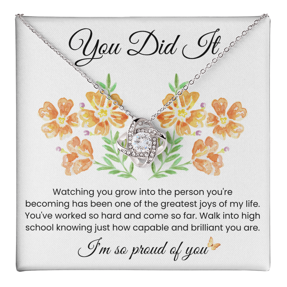 Love Knot Necklace - You Did It