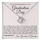 Love Knot Necklace - To Our Granddaughter on Your Graduation Day