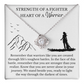 Love Knot Necklace - Heart Of A Warrior