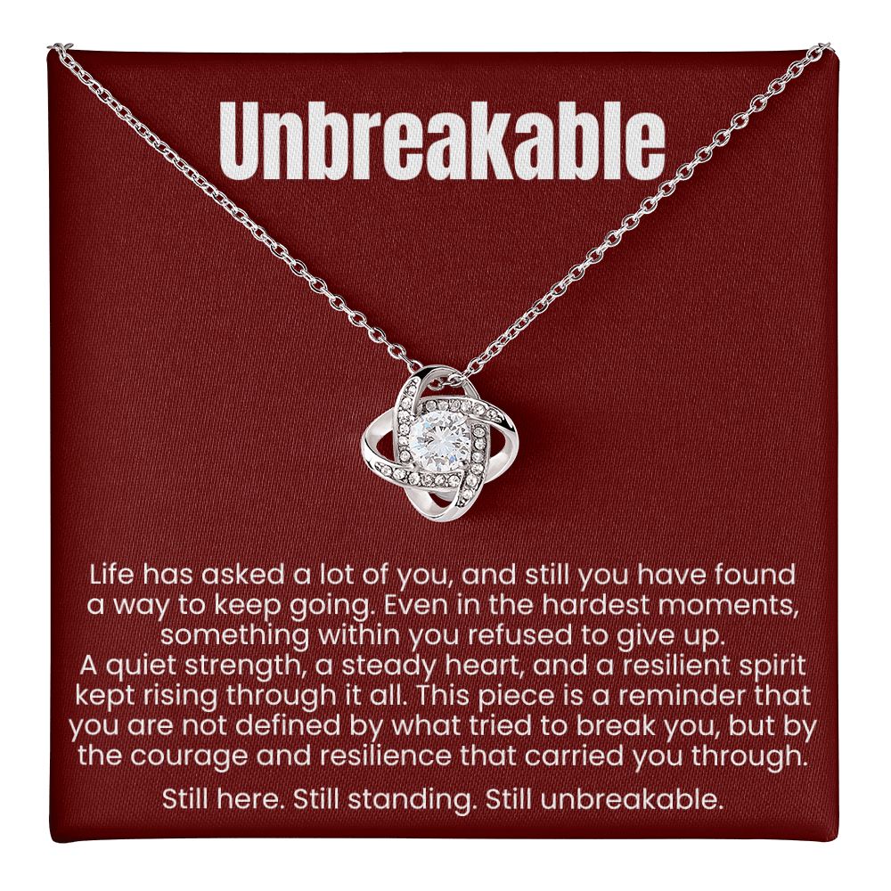 Love Knot Necklace - Unbreakable