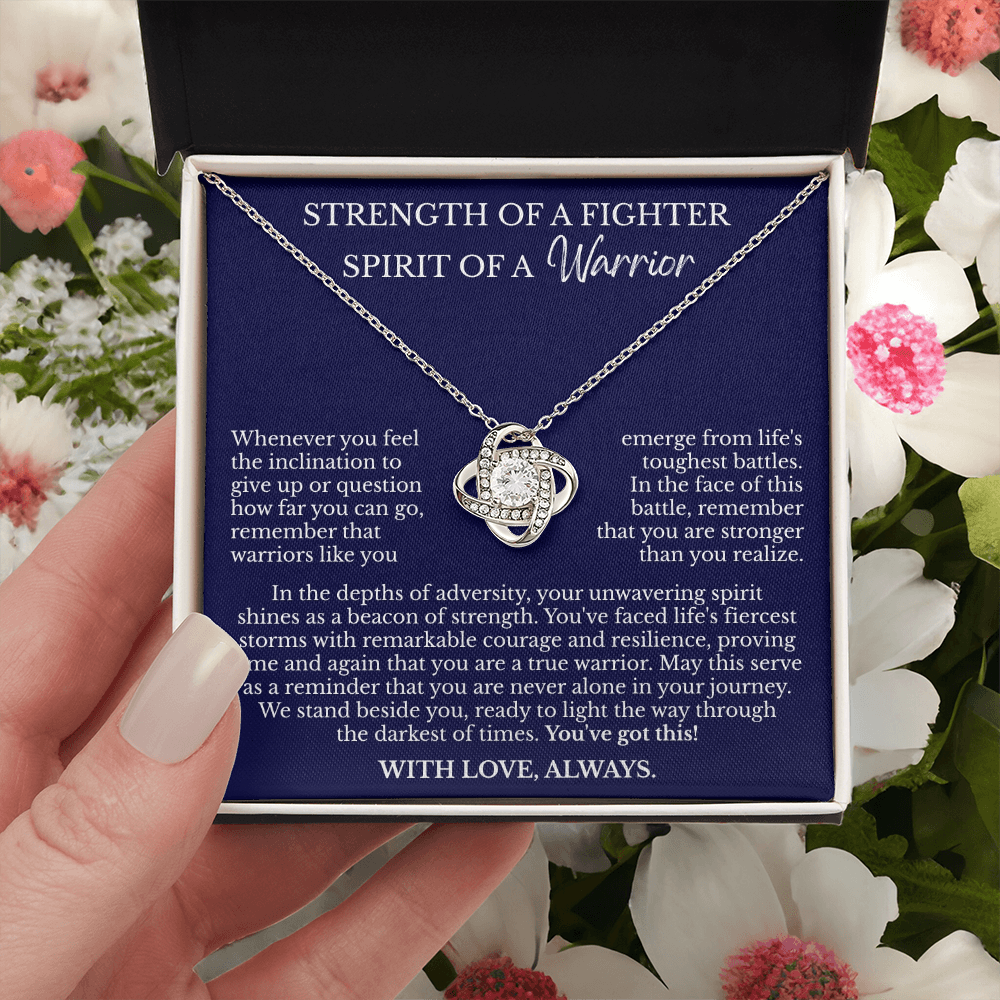 Love Knot Necklace - Spirit Of A Warrior