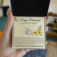 Love Knot Necklace - Happy Retirement, Enjoy The Next Chapter