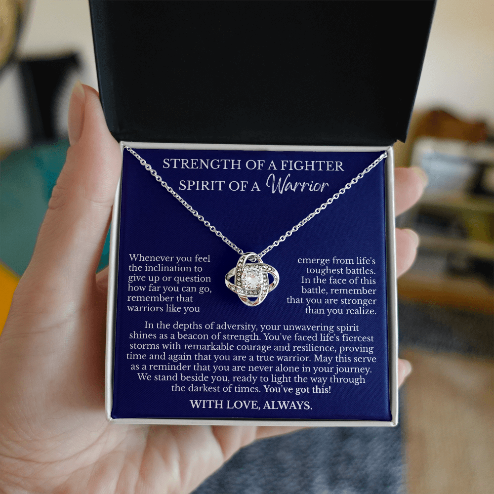 Love Knot Necklace - Spirit Of A Warrior