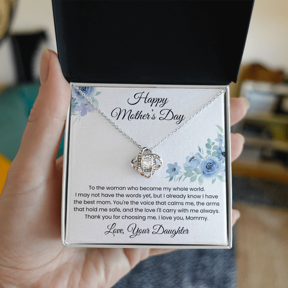 Love Knot Necklace - Happy Mother's Day