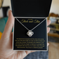 Love Knot Necklace - Through Thick and Thin