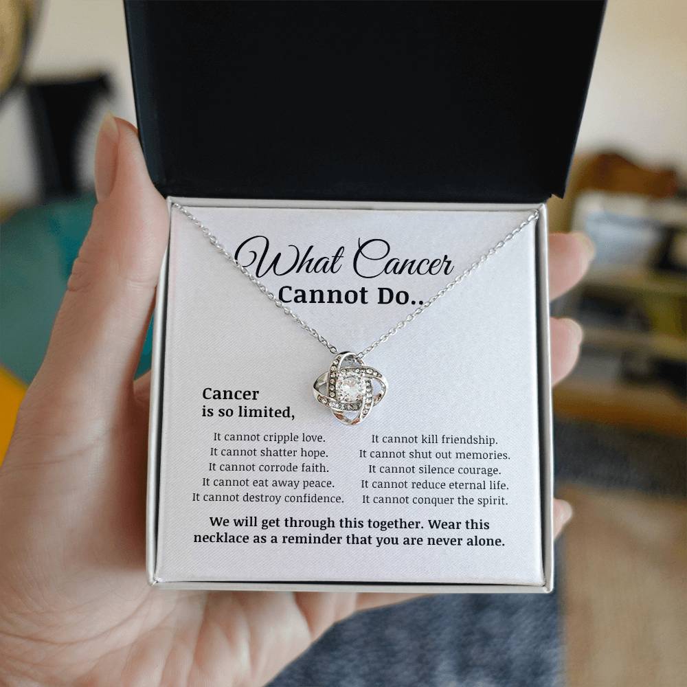 Cancer Gifts for Women, Jewelry for Cancer Survivor, Inspirational Necklaces with Meaningful Caring Message Card and Gift Box, Cancer Gifts for Friends, Mom, Daughter, Patients