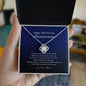 Love Knot Necklace, Happy 55 Year Anniversary