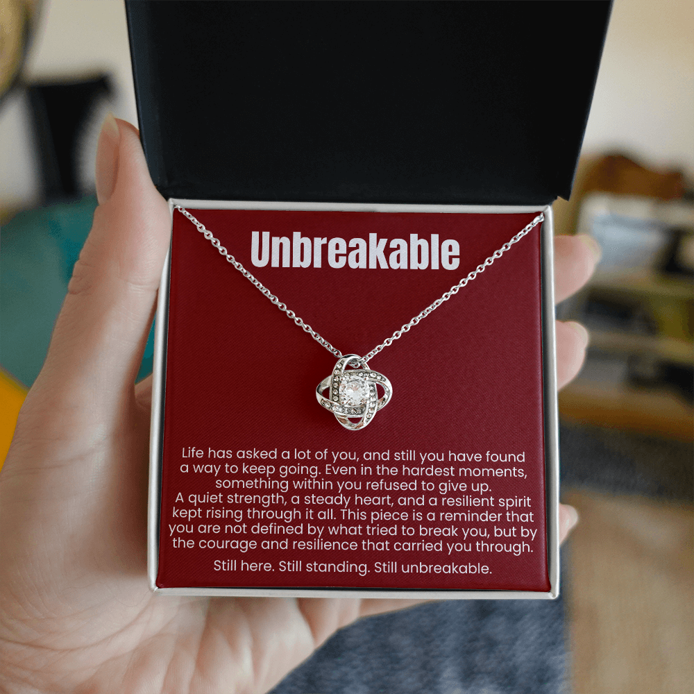 Love Knot Necklace - Unbreakable