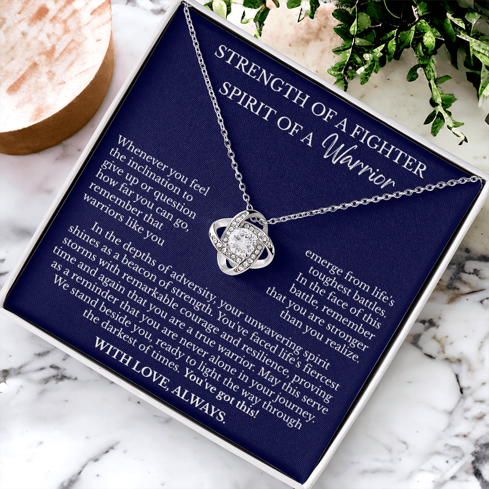 Love Knot Necklace - Spirit Of A Warrior