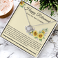 Love Knot Necklace - Happy Retirement, Enjoy The Next Chapter