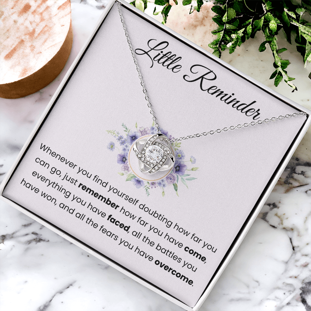 Love Knot Necklace - Little Reminder