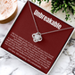 Love Knot Necklace - Unbreakable