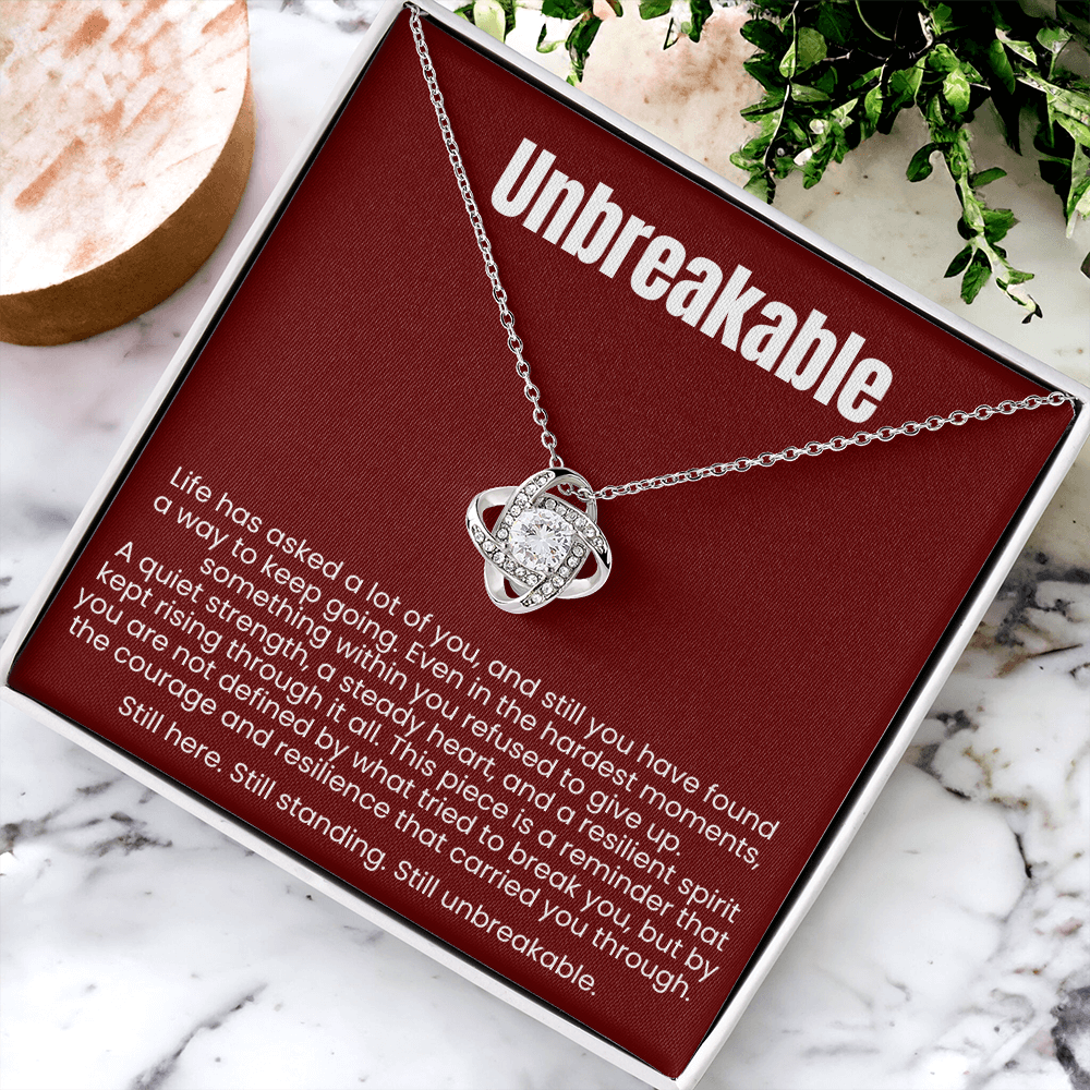 Love Knot Necklace - Unbreakable