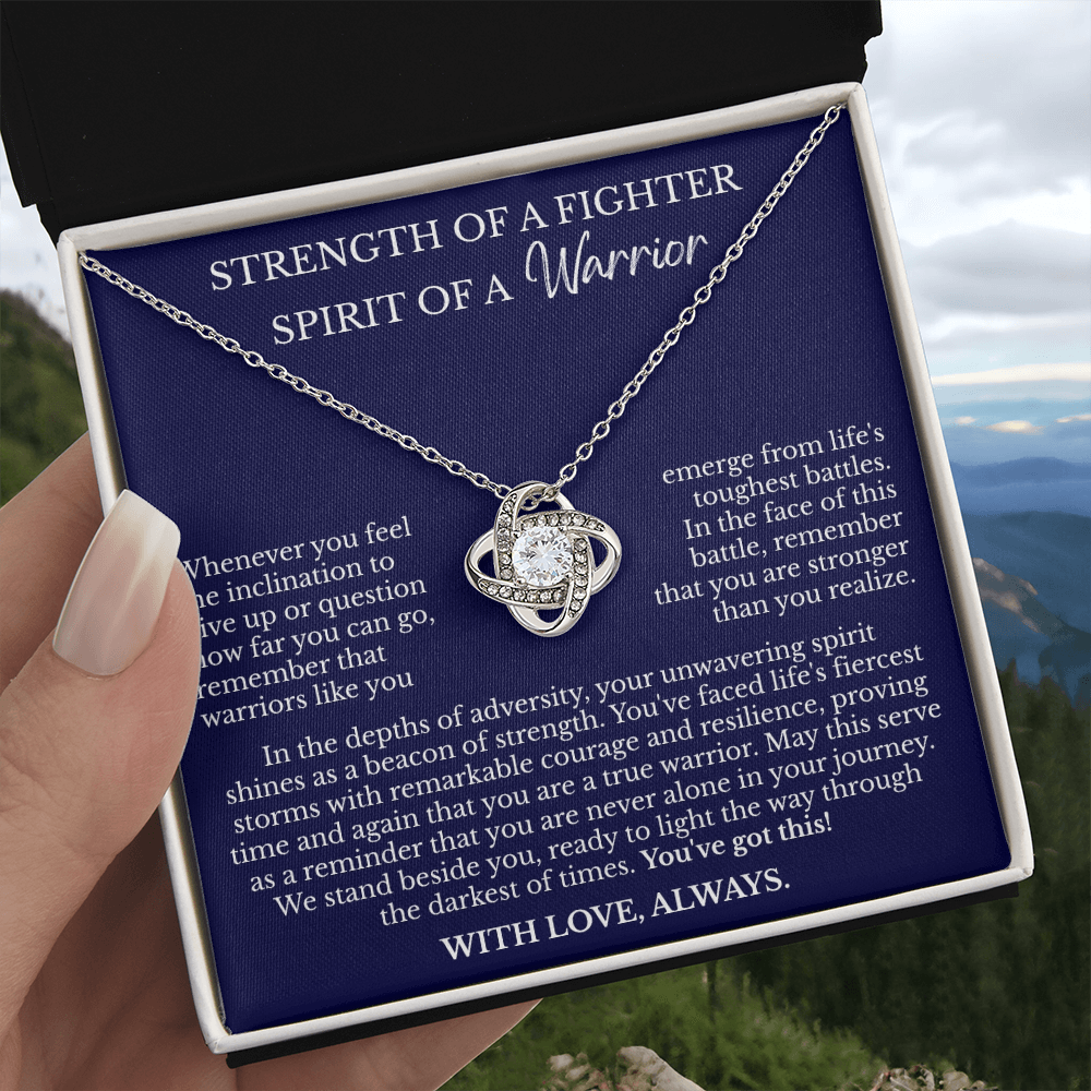 Love Knot Necklace - Spirit Of A Warrior