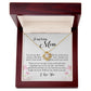 To My Loving Mom, Love Knot Necklace