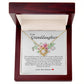 To My Granddaughter, Love Knot Necklace