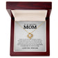 To My Beautiful Mom, Love Knot Necklace