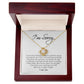 I'm Sorry Gift, Love Knot Necklace