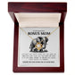 To My Bonus Mom "Thank You For Loving Me As Your Own" Love Knot Necklace