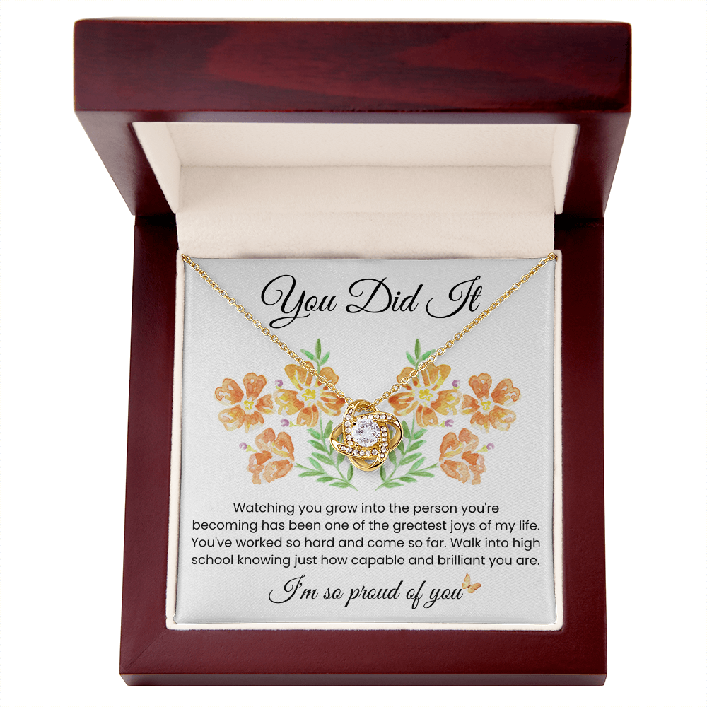Love Knot Necklace - You Did It