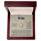 Love Knot Necklace - To My Wife "Never Forget That I Love You"