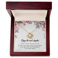 Enjoy The Next Chapter, Love Knot Necklace