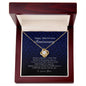 Love Knot Necklace, Happy 55 Year Anniversary