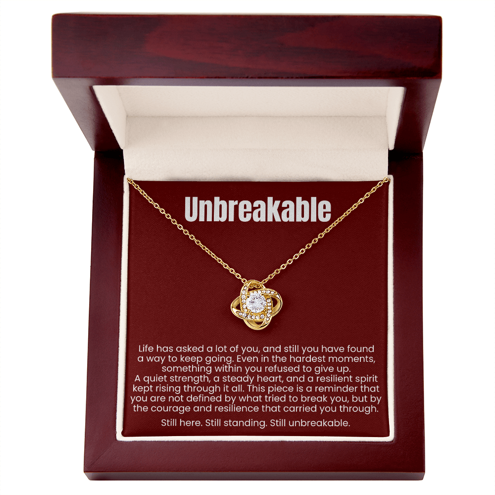 Love Knot Necklace - Unbreakable