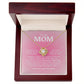 To My Mom "I've Loved You My Whole Life" Love Knot Necklace