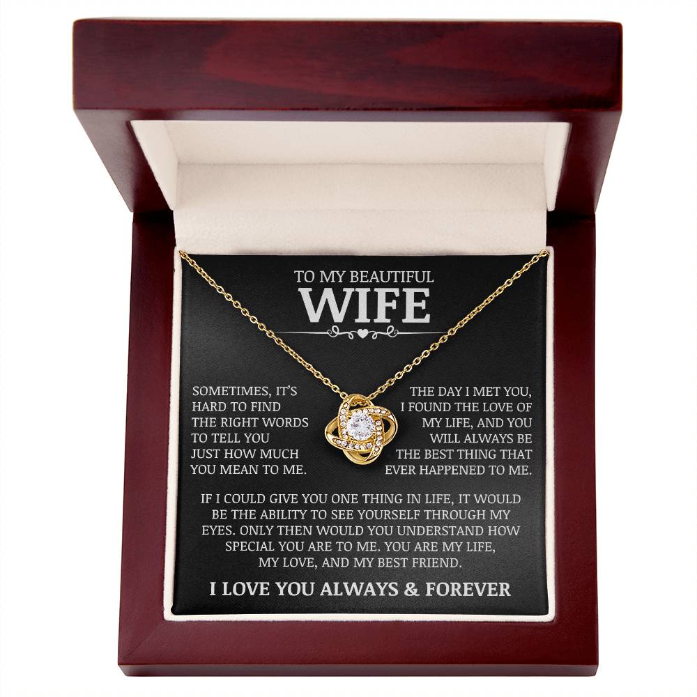 To My Beautiful Wife "I Found The Love of My Life"